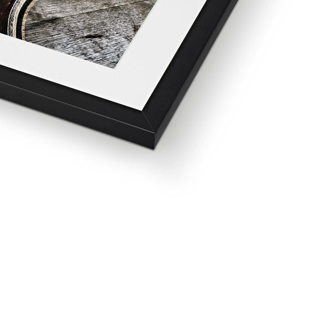 Dalmore Distillery Casks Framed & Mounted Print by Wandering Spirits Global