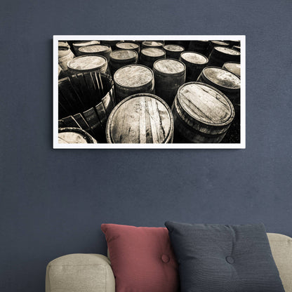 Dalmore Distillery Empty Casks  Hahnemühle Photo Rag Print 30"x20"