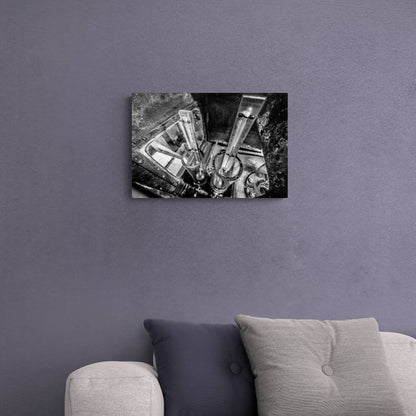 Distilling Thermometers Laphroaig Black and White C-Type Print 18"x12"