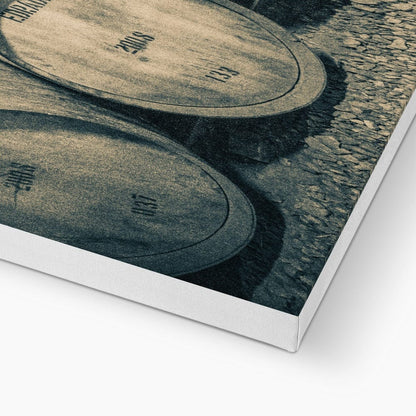 Edradour and Ballechin Casks Canvas by Wandering Spirits Global