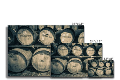 Edradour and Ballechin Casks Canvas by Wandering Spirits Global