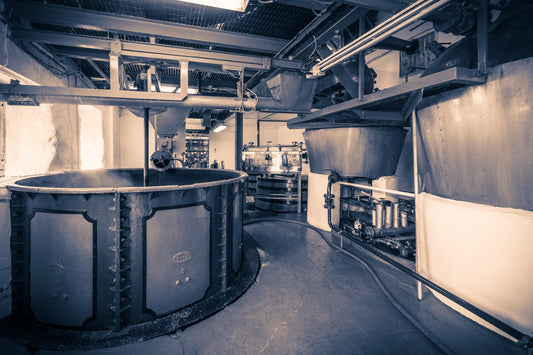 Edradour Distillery Mash Tun Stills Purple Toned Hahnemühle Photo Rag Print