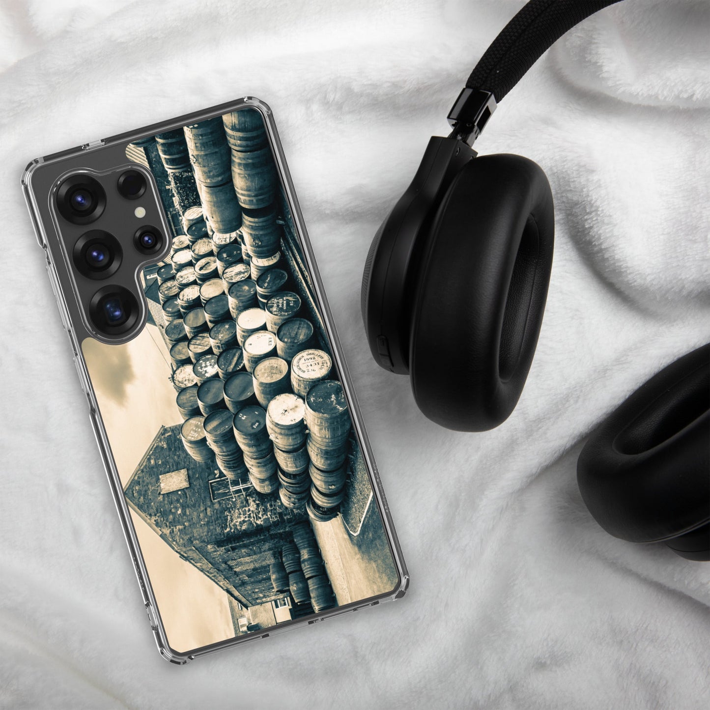 Empty Casks Glengyle Golden Toned Samsung Clear Case