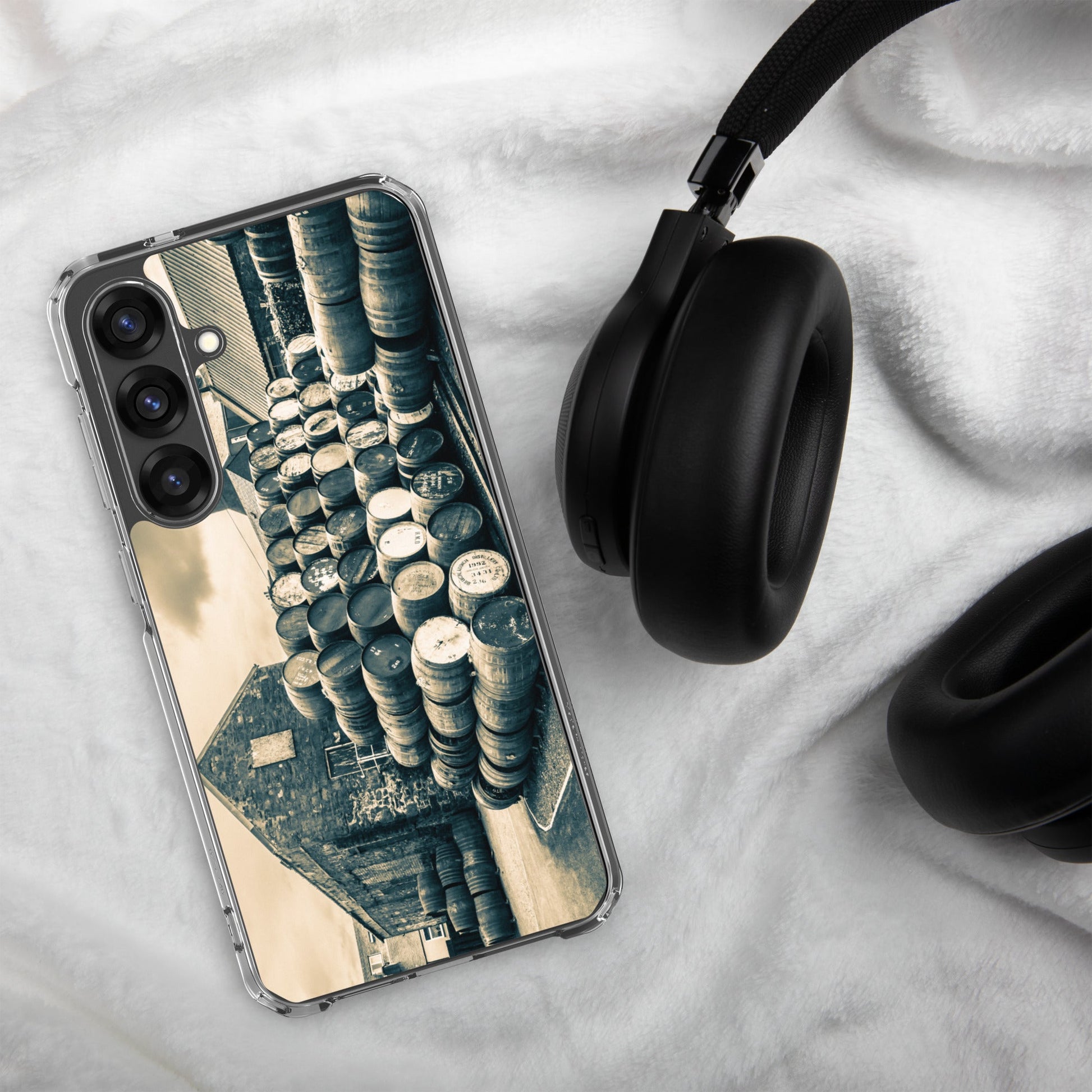 Empty Casks Glengyle Golden Toned Samsung Clear Case