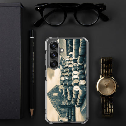 Empty Casks Glengyle Golden Toned Samsung Clear Case