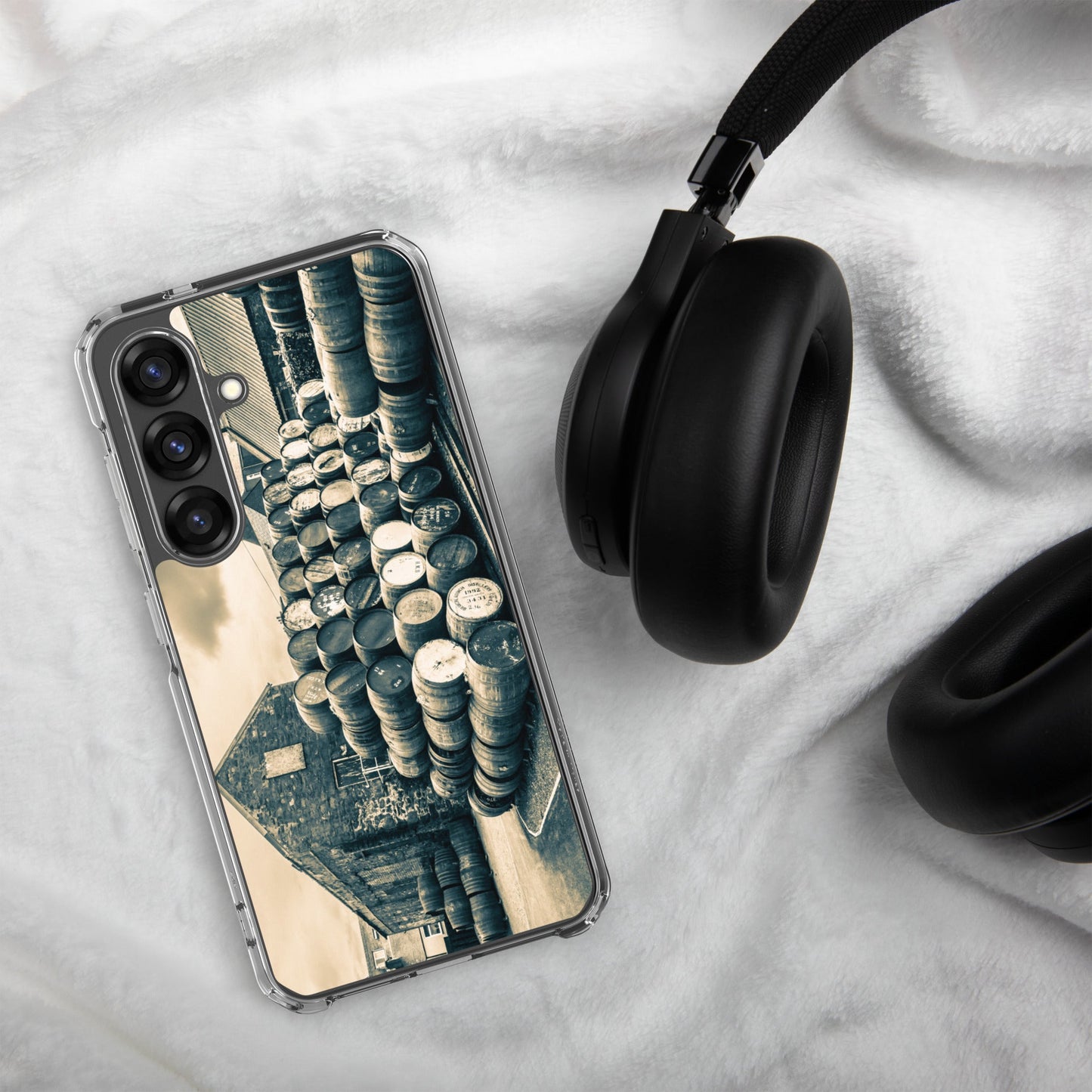 Empty Casks Glengyle Golden Toned Samsung Clear Case