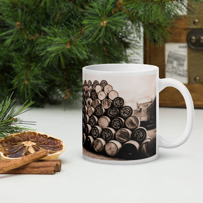 Empty Glengyle Casks Sepia Toned Mugs