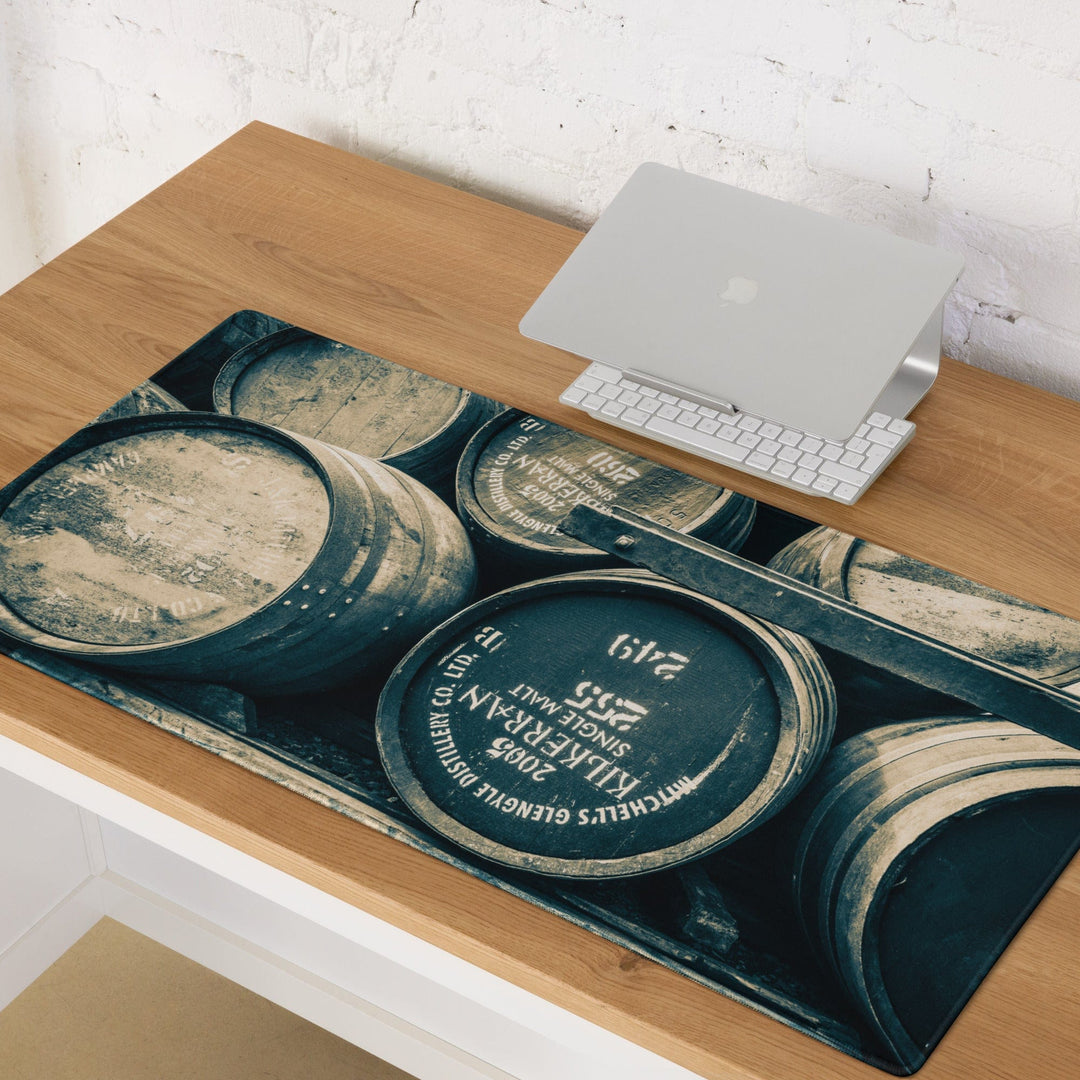 Kilkerran Casks Springbank Yard Gaming Mouse Pad 36″×18″ by Wandering Spirits Global