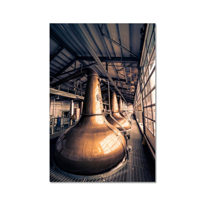 Glen Ord Distillery Stills C-Type Print 5"x7" by Wandering Spirits Global