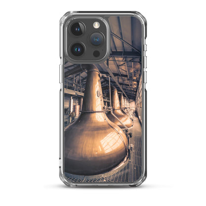 Glen Ord Distillery Stills Clear Case for iPhone® iPhone 15 Pro Max by Wandering Spirits Global