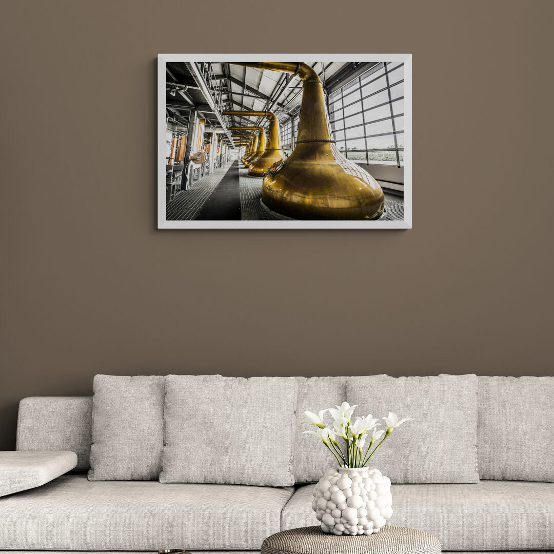 Glen Ord Still House Hahnemühle Photo Rag Print by Wandering Spirits Global