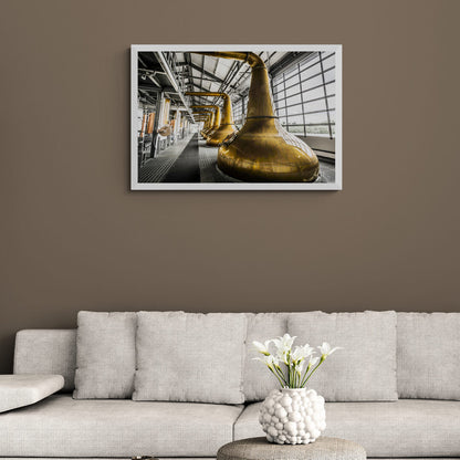 Glen Ord Still House Hahnemühle Photo Rag Print by Wandering Spirits Global