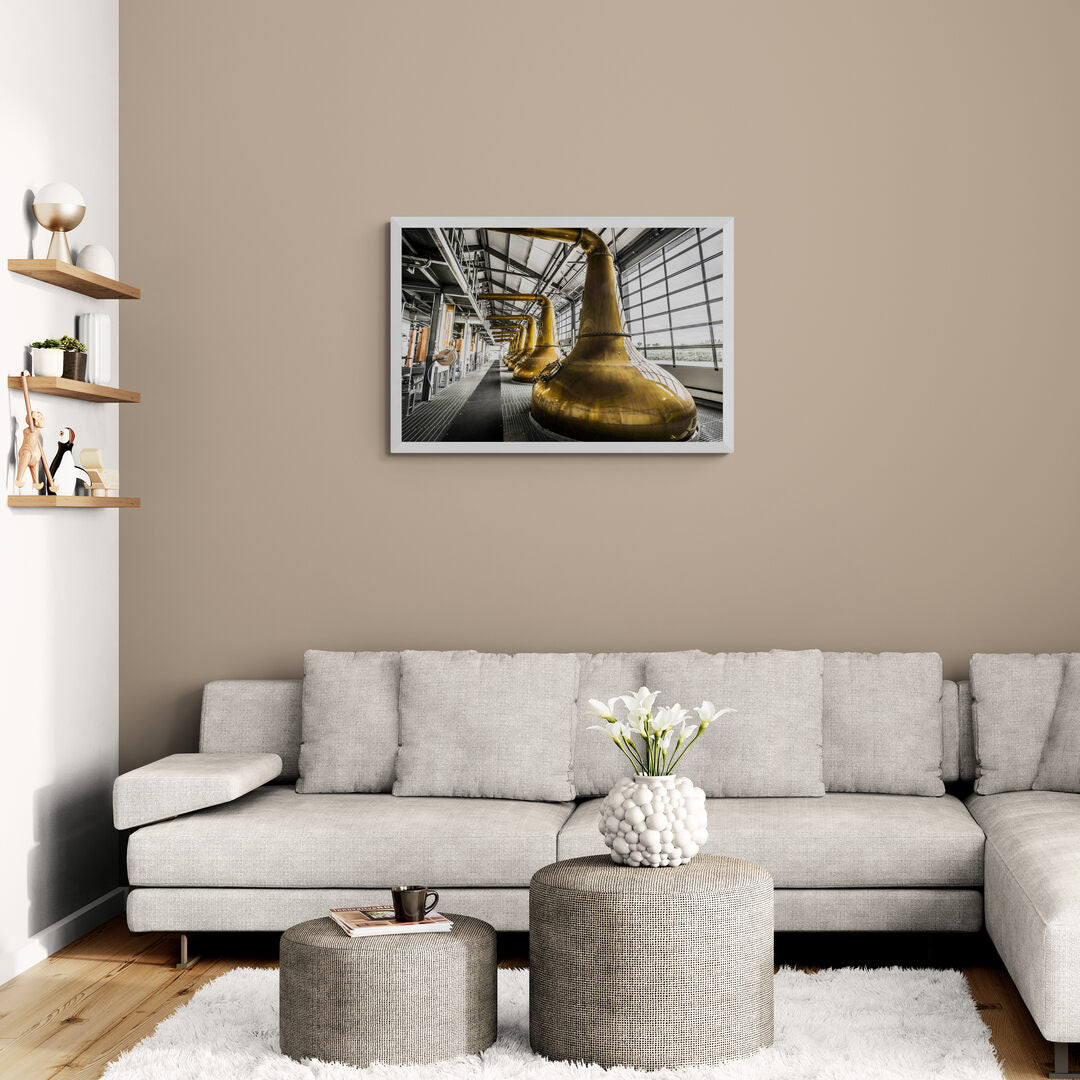 Glen Ord Still House Hahnemühle Photo Rag Print by Wandering Spirits Global