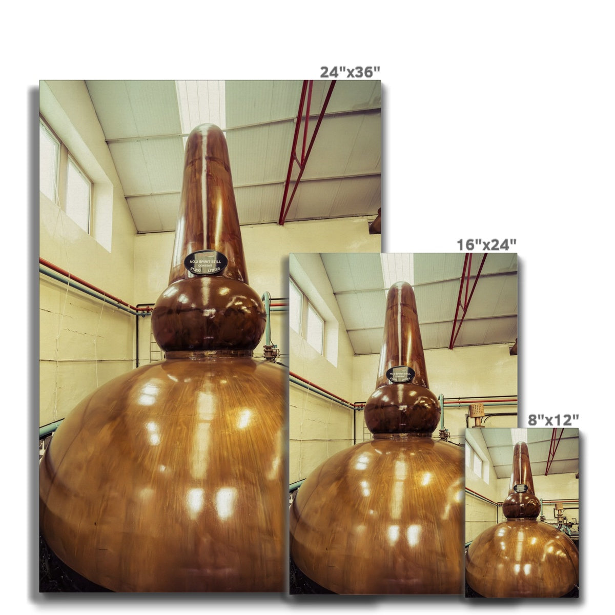 Glenfarclas Distillery Spirit Still No.2  Canvas