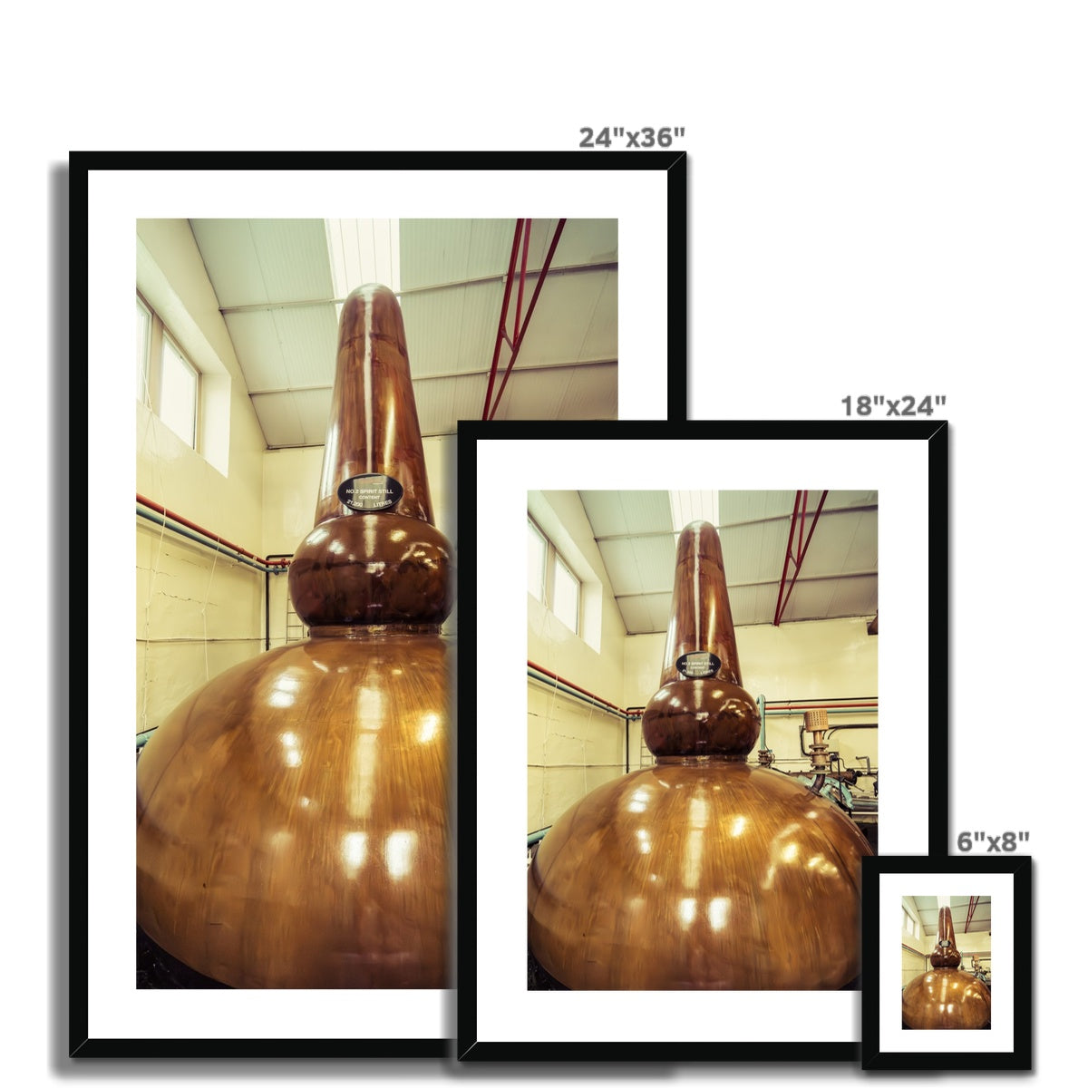 Glenfarclas Distillery Spirit Still No.2  Framed & Mounted Print
