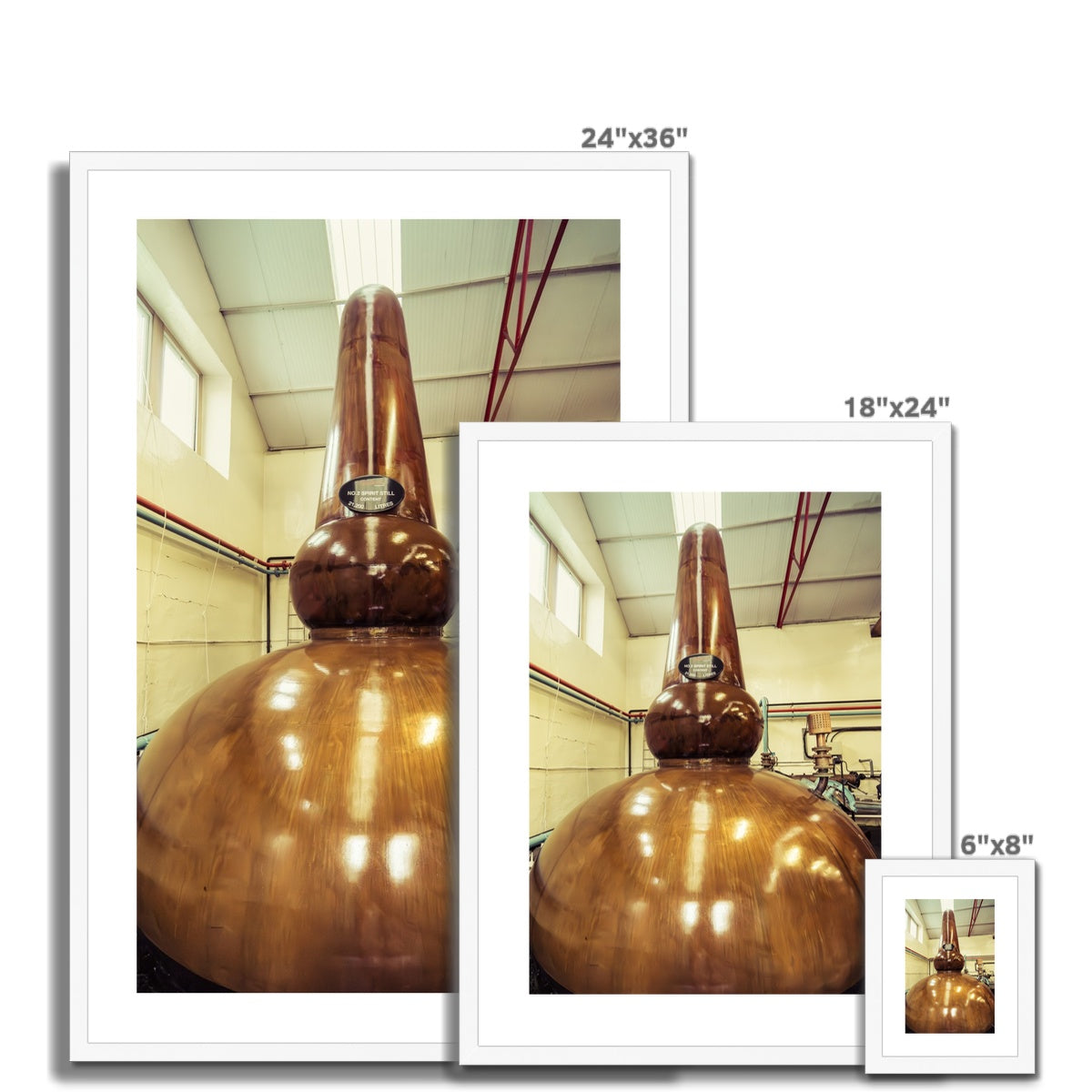 Glenfarclas Distillery Spirit Still No.2  Framed & Mounted Print