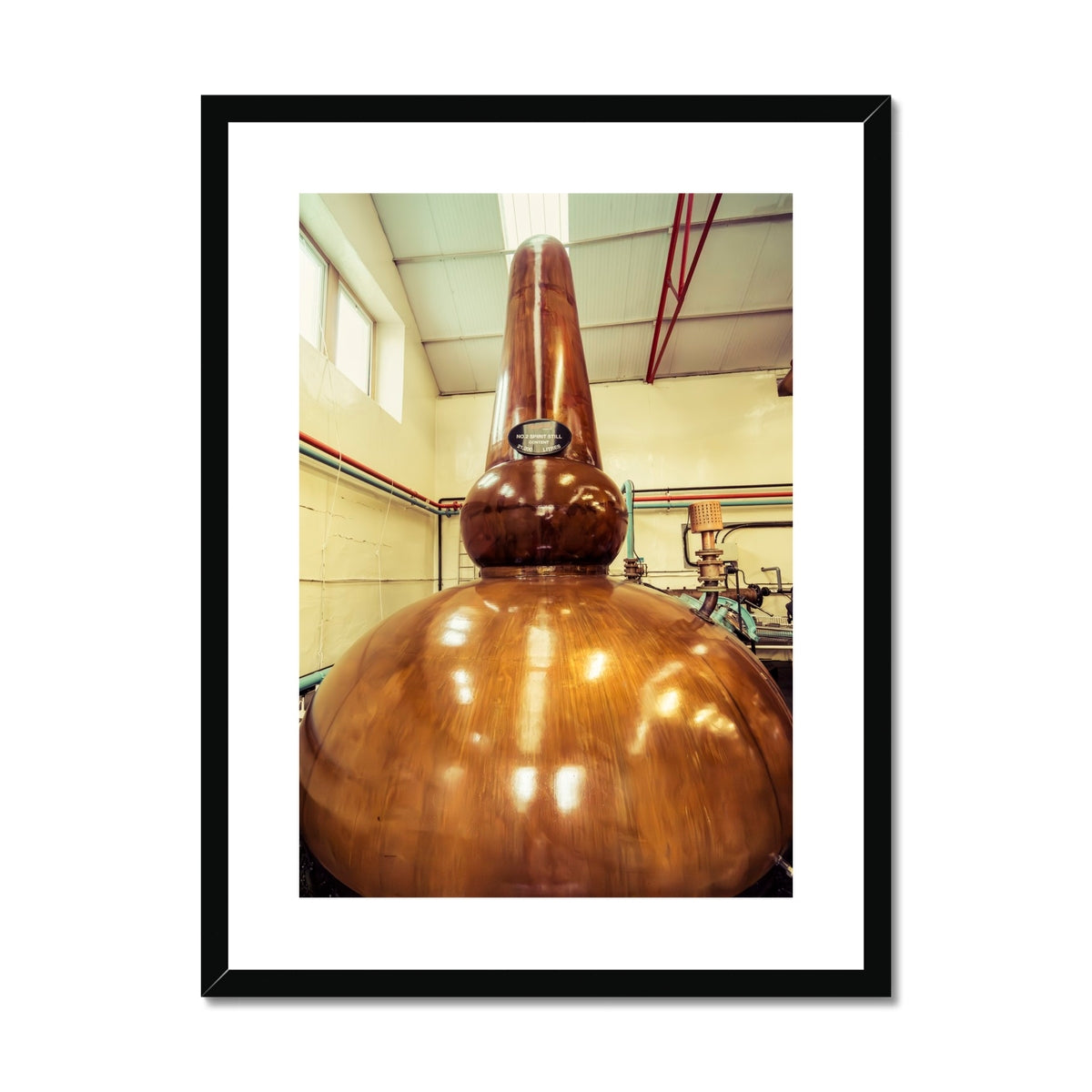 Glenfarclas Distillery Spirit Still No.2  Framed & Mounted Print