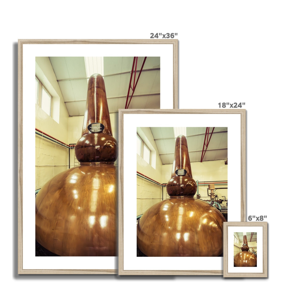 Glenfarclas Distillery Spirit Still No.2  Framed & Mounted Print
