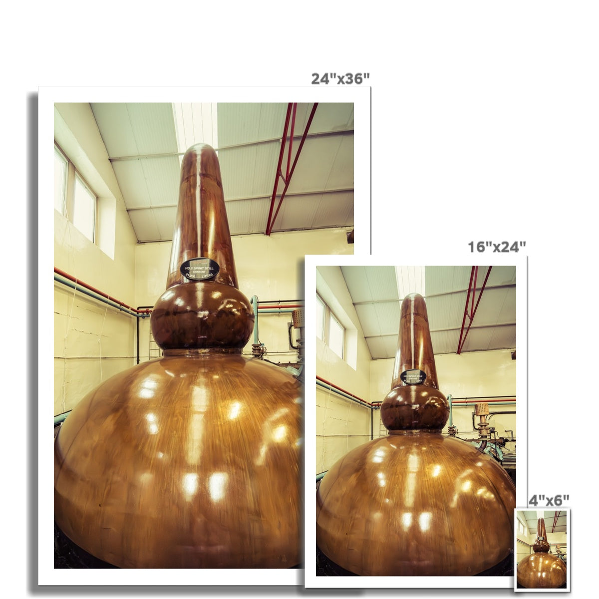 Glenfarclas Distillery Spirit Still No.2  Hahnemühle Photo Rag Print