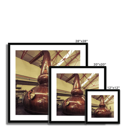 Glenfarclas Distillery Wash Still No1  Framed & Mounted Print