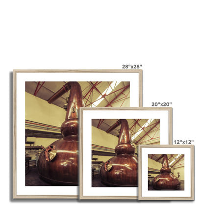 Glenfarclas Distillery Wash Still No1  Framed & Mounted Print