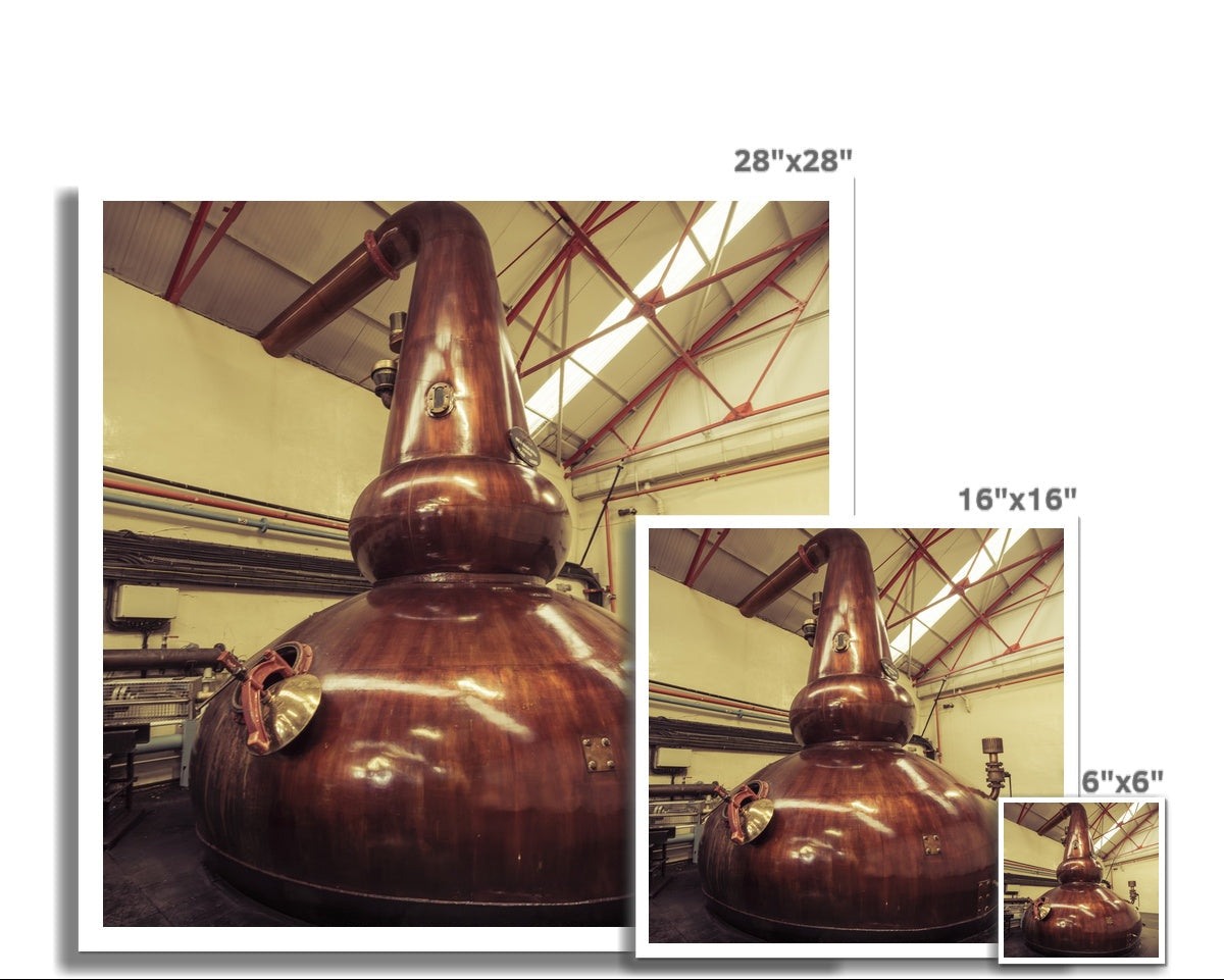 Glenfarclas Distillery Wash Still No1  Hahnemühle Photo Rag Print