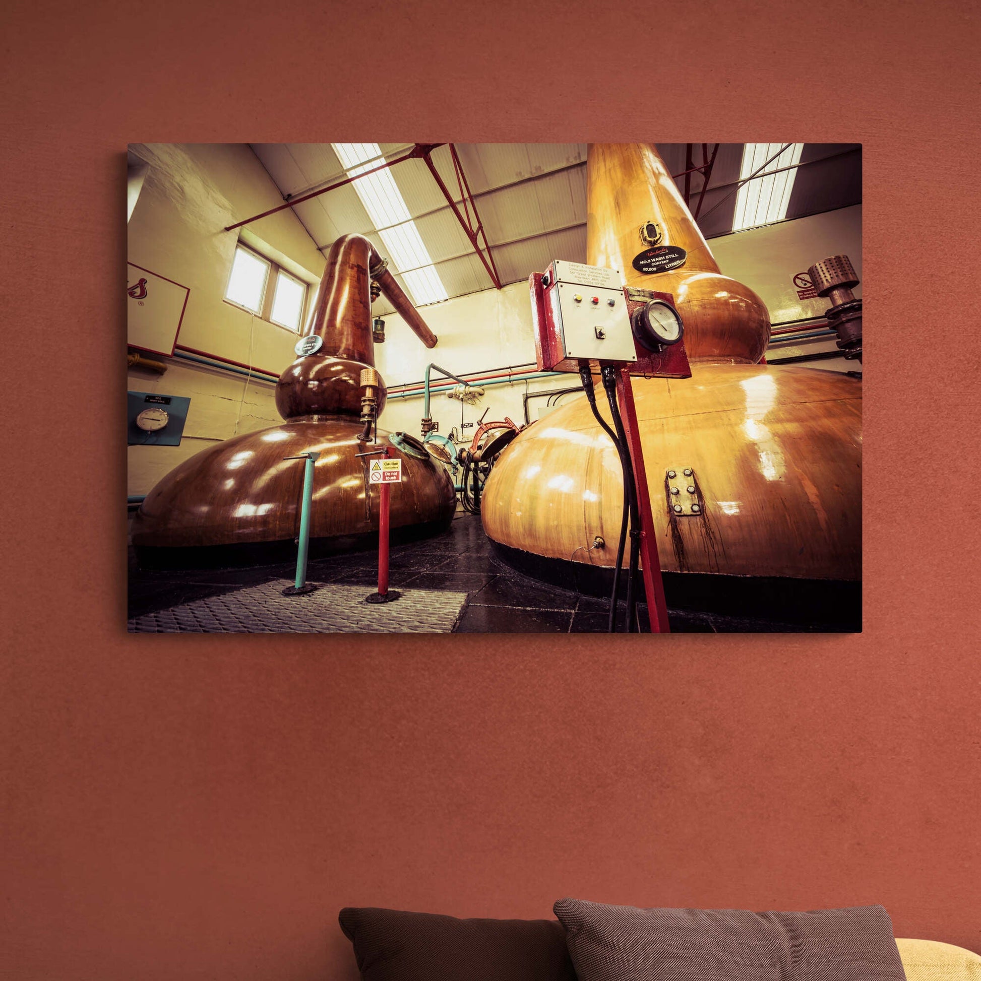 Glenfarclas Stills Canvas 36"x24" / White Wrap