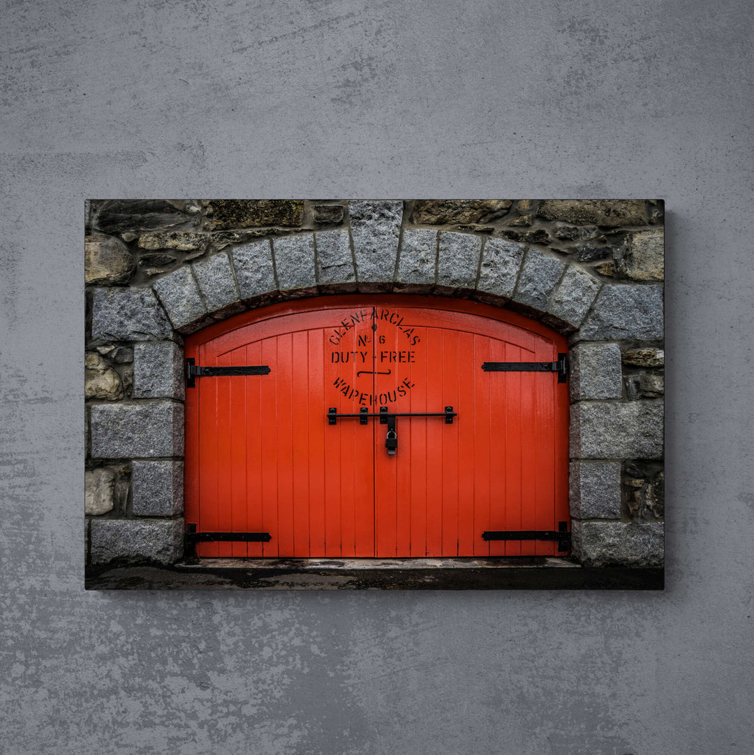 Glenfarclas Distillery Duty Free Warehouse 6 C-Type Print by Wandering Spirits Global