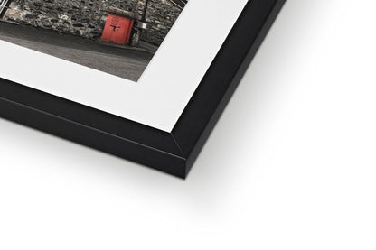 Glenfarclas Warehouse EOD Framed & Mounted Print 12"x12" / Black Frame