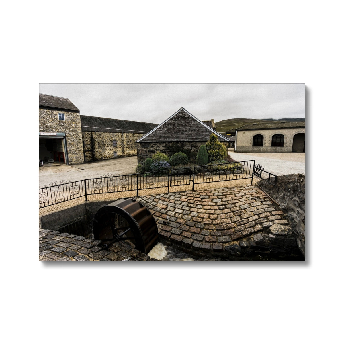 Glenfarclas Waterwheel Canvas