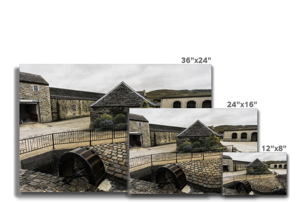 Glenfarclas Waterwheel Canvas