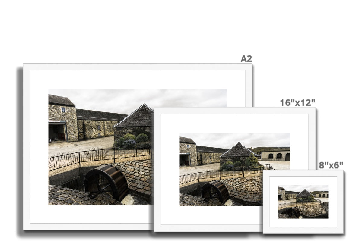 Glenfarclas Waterwheel Framed & Mounted Print