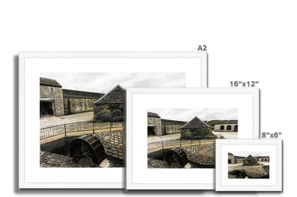 Glenfarclas Waterwheel Framed & Mounted Print