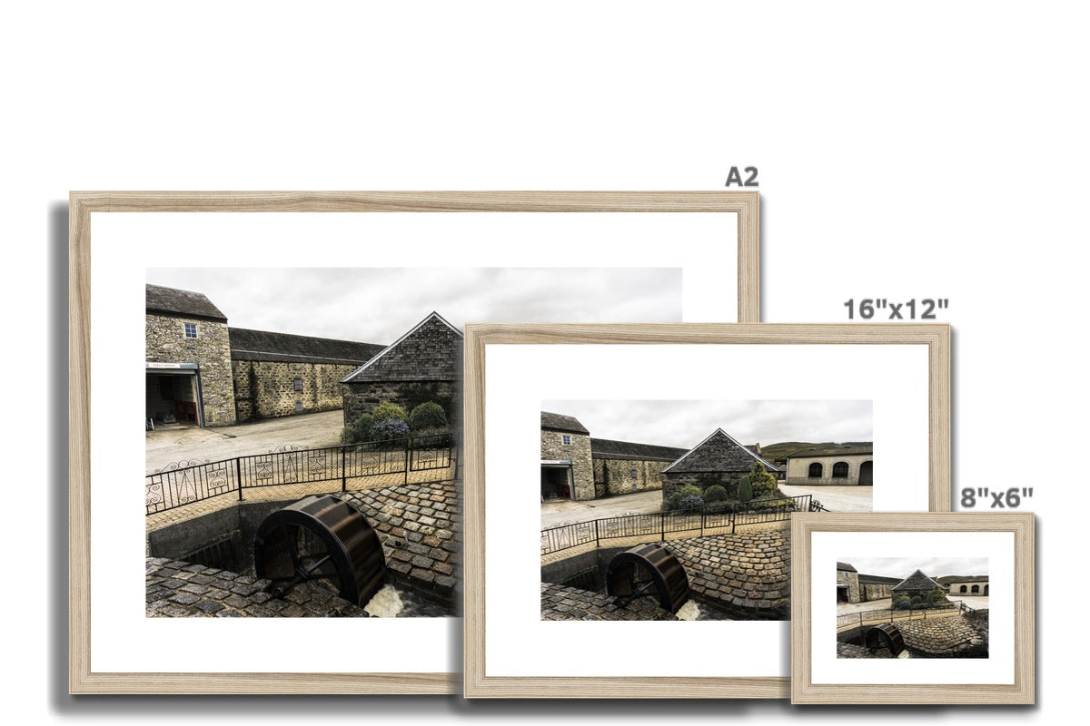 Glenfarclas Waterwheel Framed & Mounted Print