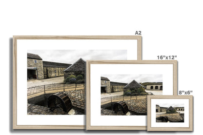 Glenfarclas Waterwheel Framed & Mounted Print