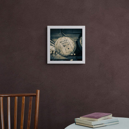 Glenlivet 1973 Cask Golden Toned Hahnemühle Photo Rag Print 16"x16" by Wandering Spirits Global