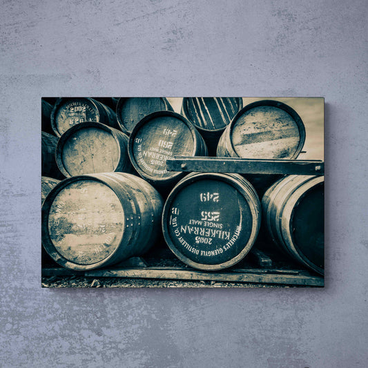 Kilkerran Casks C-Type Print by Wandering Spirits Global