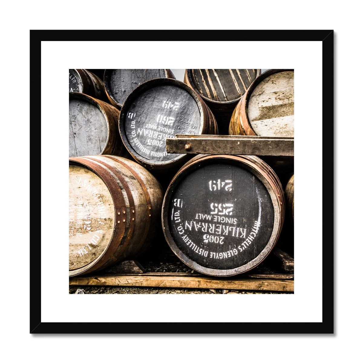 Kilkerran Casks Colour Framed & Mounted Print
