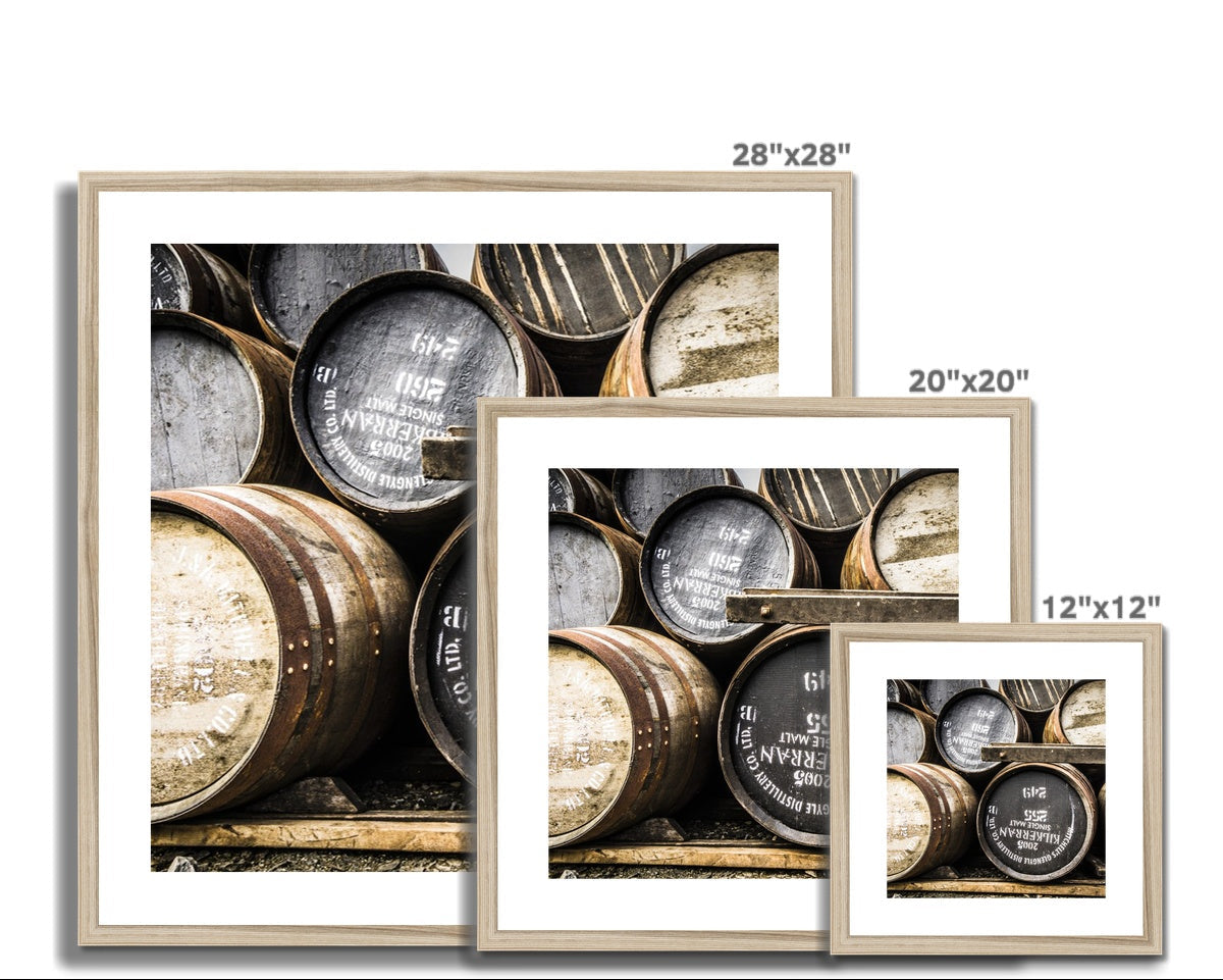 Kilkerran Casks Colour Framed & Mounted Print