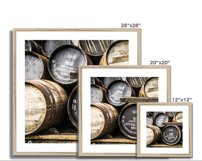 Kilkerran Casks Colour Framed & Mounted Print