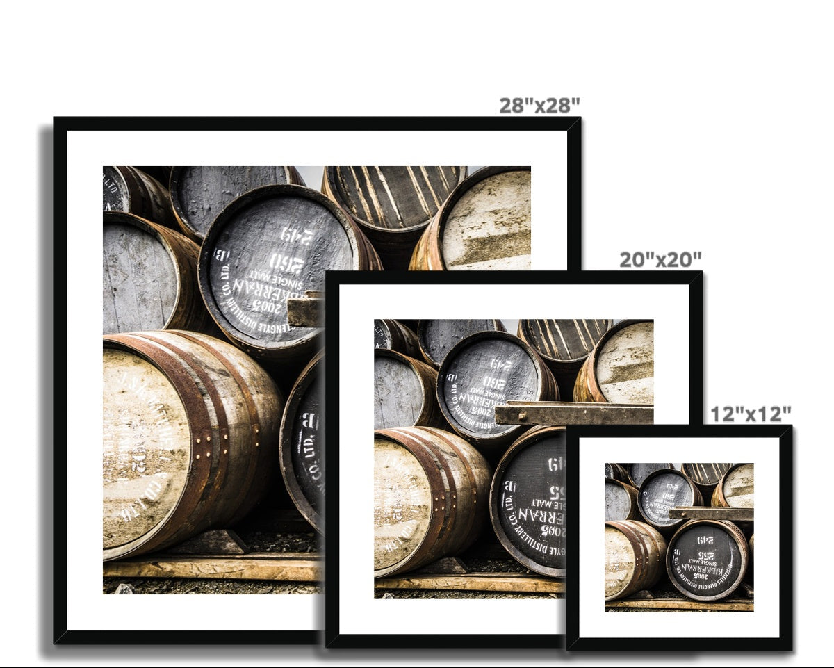 Kilkerran Casks Colour Framed & Mounted Print