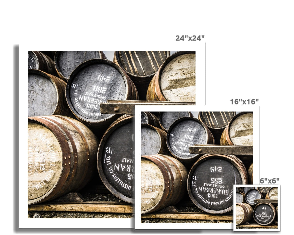 Kilkerran Casks Colour Hahnemühle Photo Rag Print