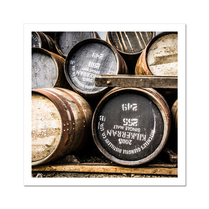 Kilkerran Casks Colour Hahnemühle Photo Rag Print 16"x16"