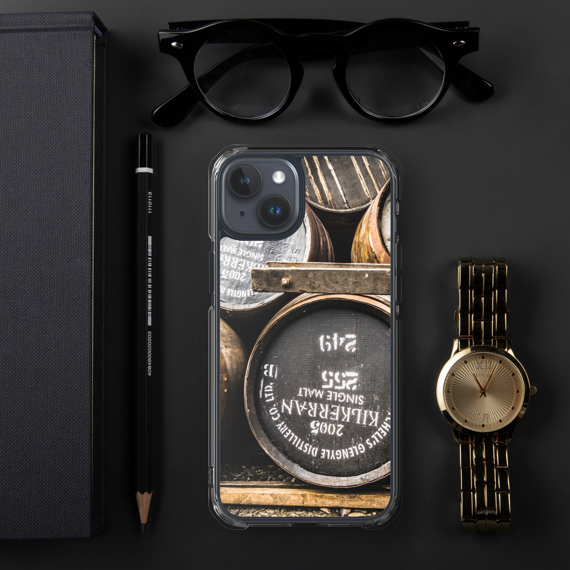 Kilkerran Casks Colour MagSafe® Clear Case for iPhone® iPhone 15 Plus