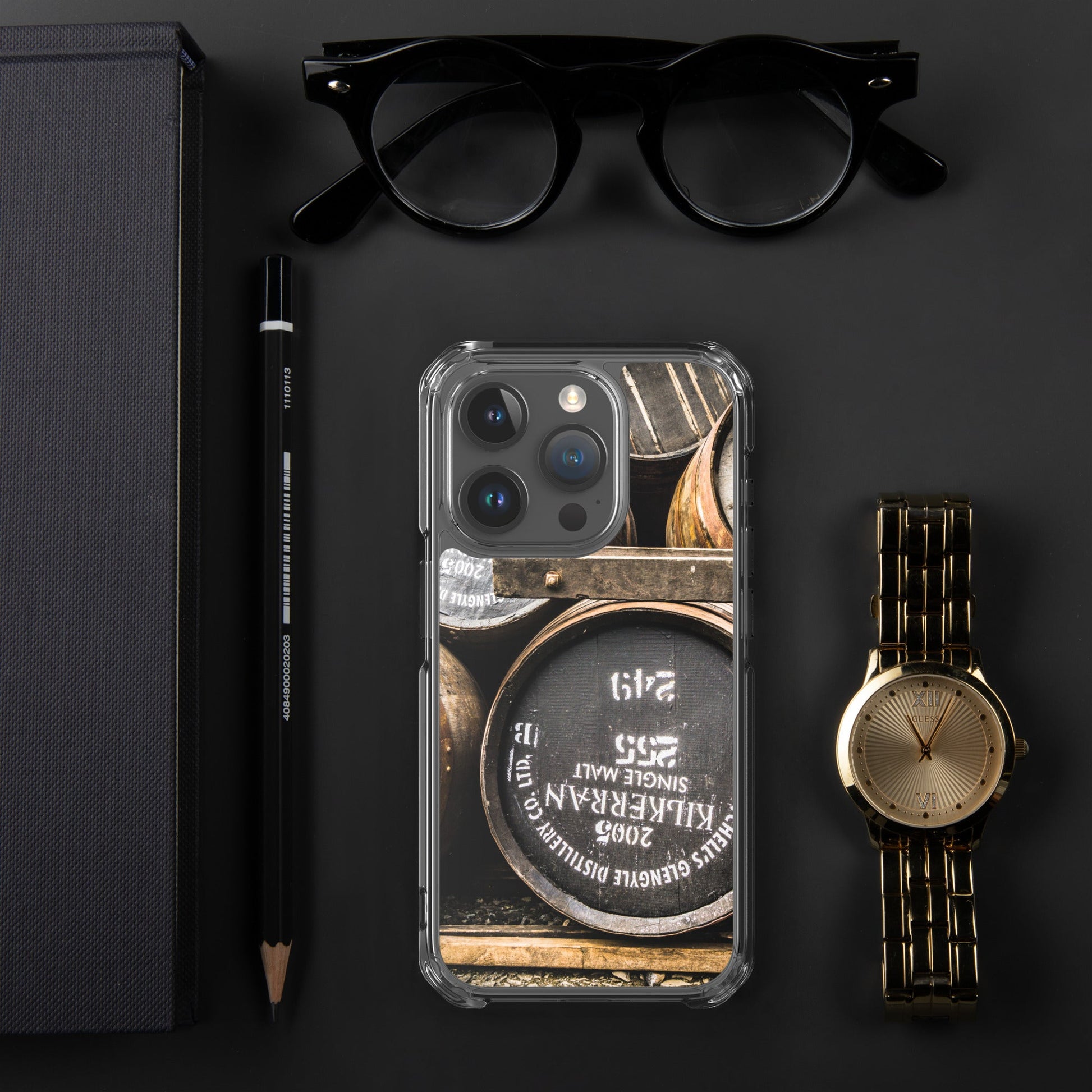 Kilkerran Casks Colour MagSafe® Clear Case for iPhone® iPhone 15 Pro