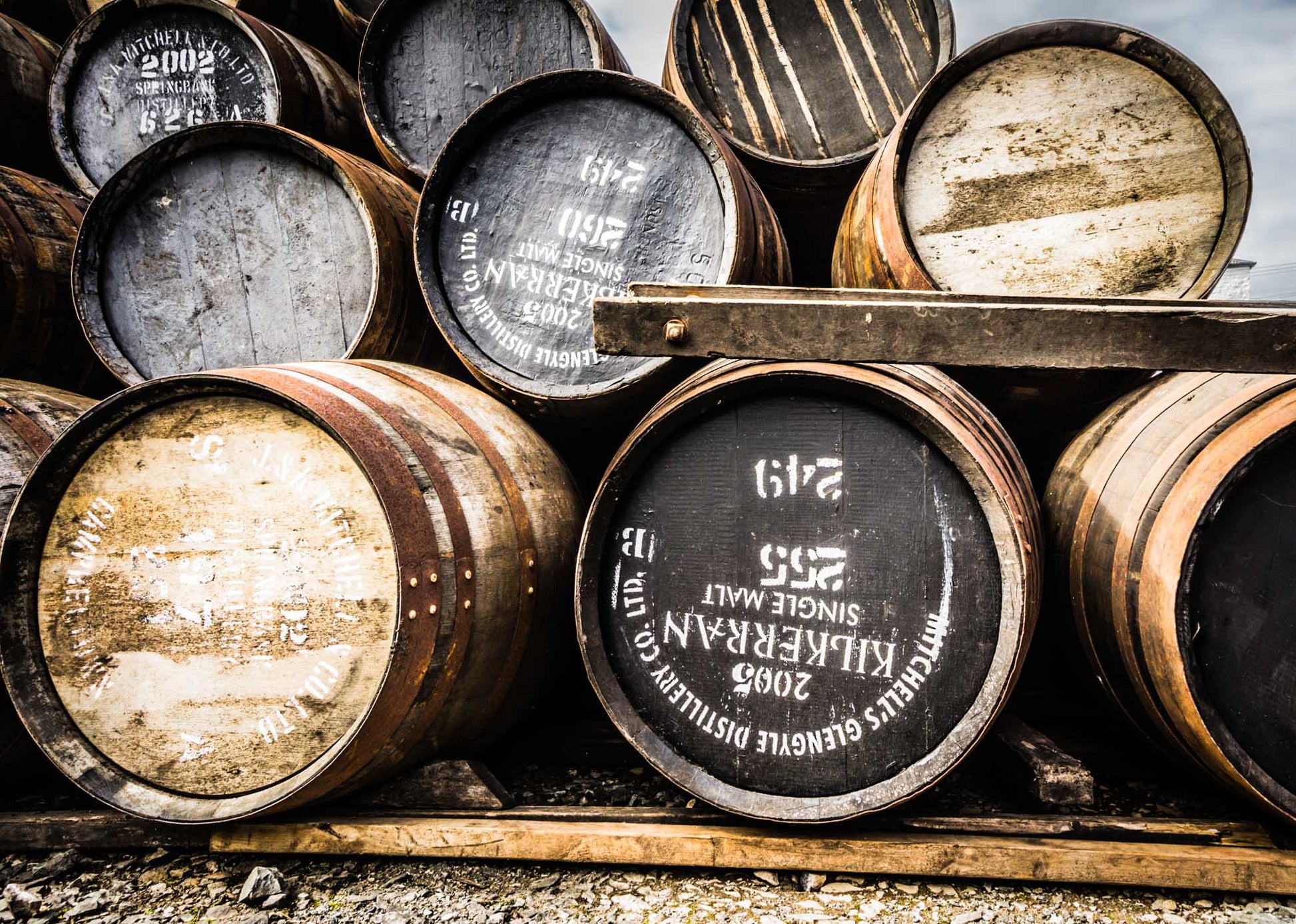 Kilkerran Casks Colour Photographic Print