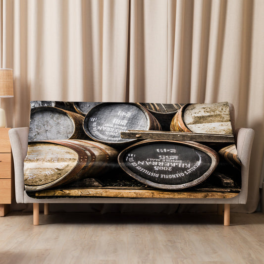 Kilkerran Casks Colour Sherpa Blanket 50″×60″