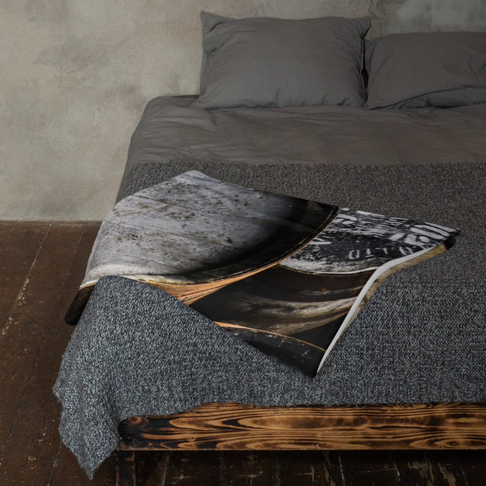 Kilkerran Casks Colour Throw Blanket
