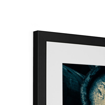 Kilkerran Casks Framed & Mounted Print by Wandering Spirits Global