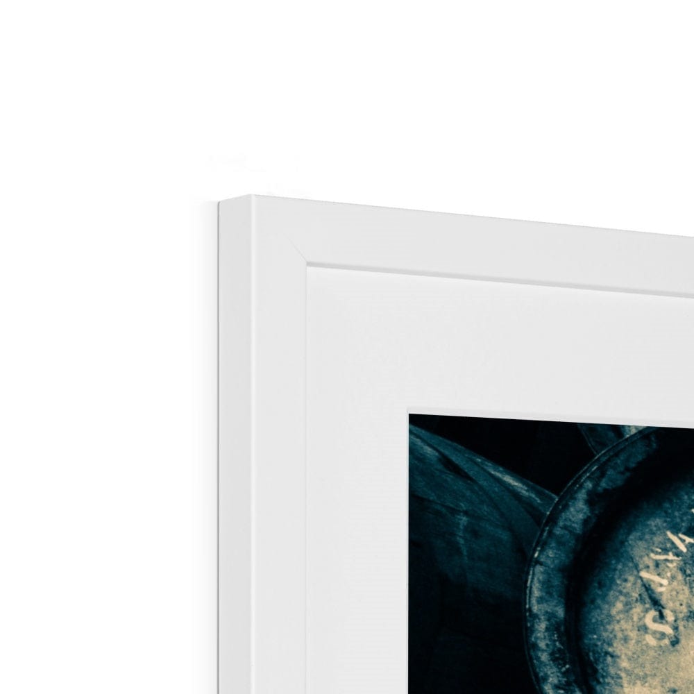 Kilkerran Casks Framed & Mounted Print by Wandering Spirits Global